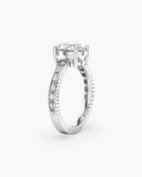 Vesper Oval Baguette Diamond Ring