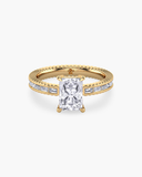 Vesper Radiant Baguette Diamond Ring