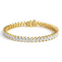 Rumi Marquise Tennis Lab Diamond Bracelet