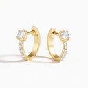 Vesper Lab Diamond Huggie Earrings