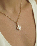 MINI FLORET LAB GROWN DIAMOND CHARM