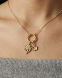 PALM TREE PAVÉ LAB GROWN DIAMOND CHARM