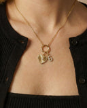 NUMBER '6' PAVÉ LAB GROWN DIAMOND CHARM