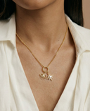 PROTECTIVE EVIL EYE PEARL CHARM