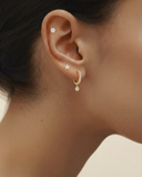 Stardust Lab Grown Diamond Flat Back Stud Earring