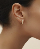 Thunder Lab Grown Diamond Flat Back Stud Earring