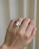 Titan Elongated Cushion Wide Shank Solitaire Lab Grown Diamond Ring