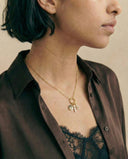 YING YANG PAVÉ GEMSTONE CHARM